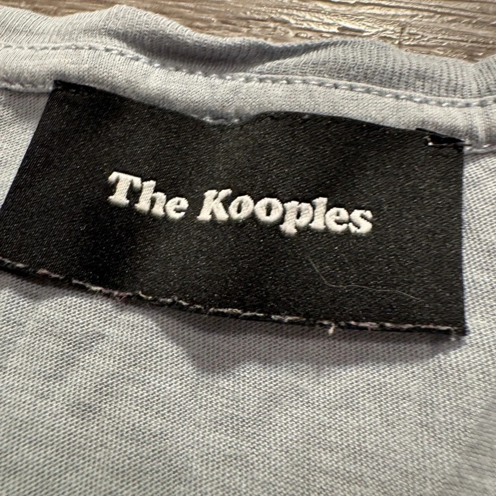 The Kooples Shirt Mens M Floral Pocket Tee Cotton Y2K Minimalist Streetwear
